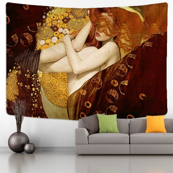 Frizzy Woman - 145*130cm - Printed Tapestry