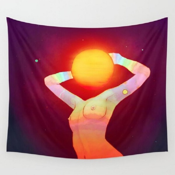 Hand - 145*130cm - Printed Tapestry