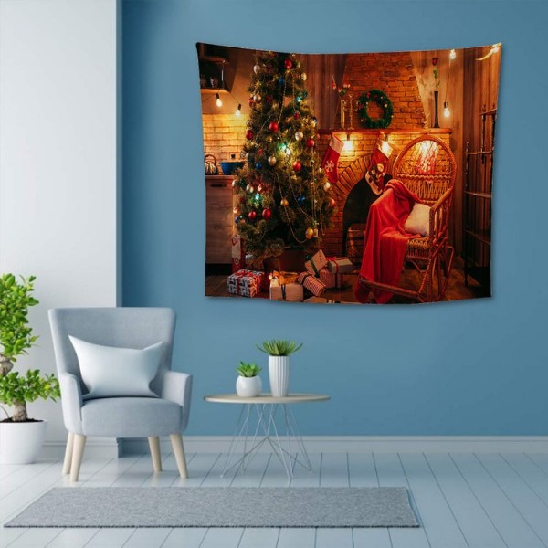 Christmas Night - 145*130cm - Printed Tapestry