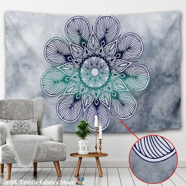 Mandala - 145*130cm - Printed Tapestry