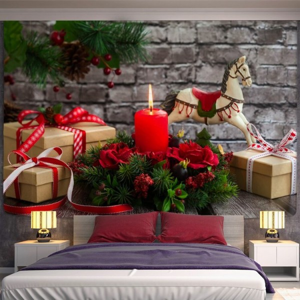 Wooden Horse - 145*130cm - Printed Tapestry