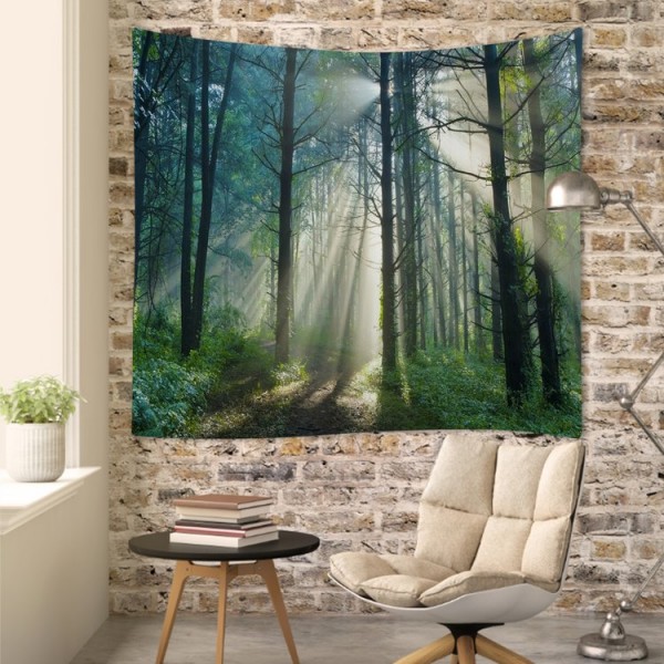 Morning Woods - 145*130cm - Printed Tapestry