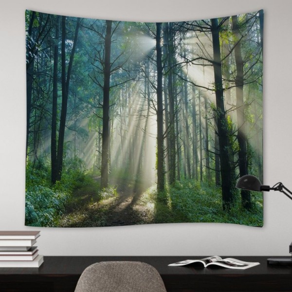 Morning Woods - 145*130cm - Printed Tapestry