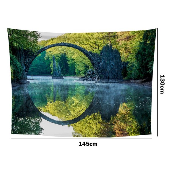 Arch Bridge - 145*130cm - Printed Tapestry
