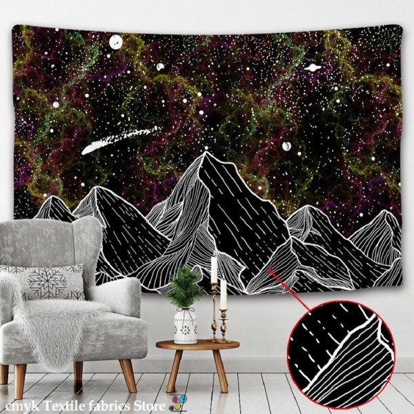 Mountain - 145*130cm - Printed Tapestry
