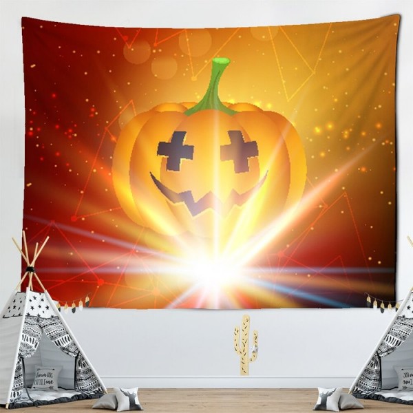 Shiny Pumpkin Woven - 145*130cm - Printed Tapestry