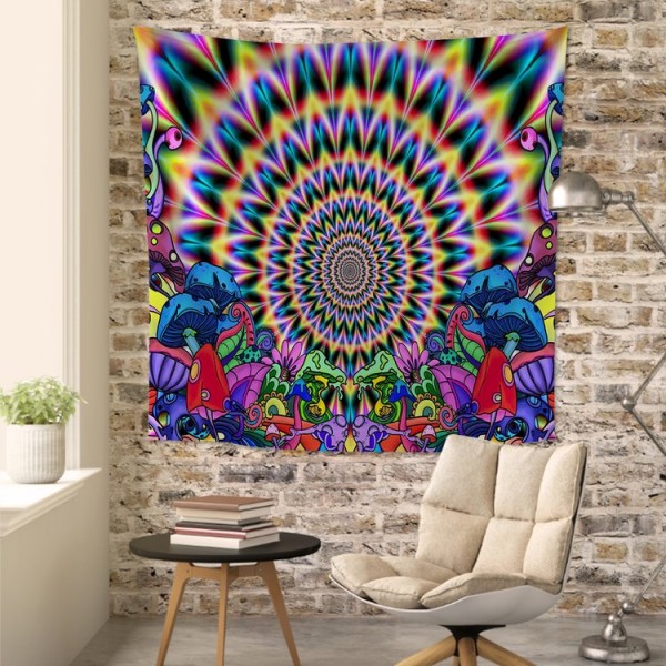 Mushroom - 100*75cm - Printed Tapestry