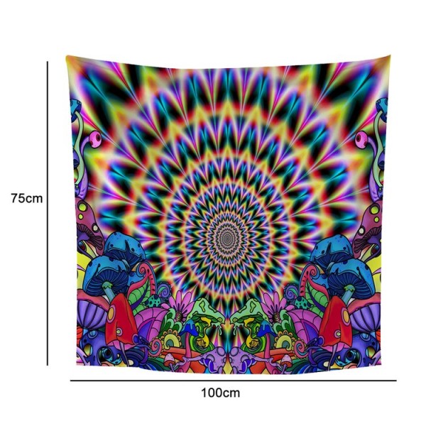 Mushroom - 100*75cm - Printed Tapestry