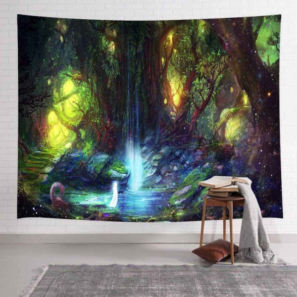 Pool under Tree - 145*130cm - Printed Tapestry