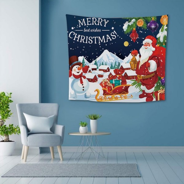 Christmas Holiday - 145*130cm - Printed Tapestry
