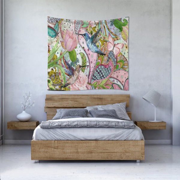 Bird - 100*75cm - Printed Tapestry