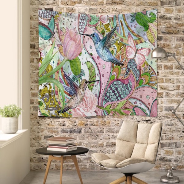 Bird - 100*75cm - Printed Tapestry