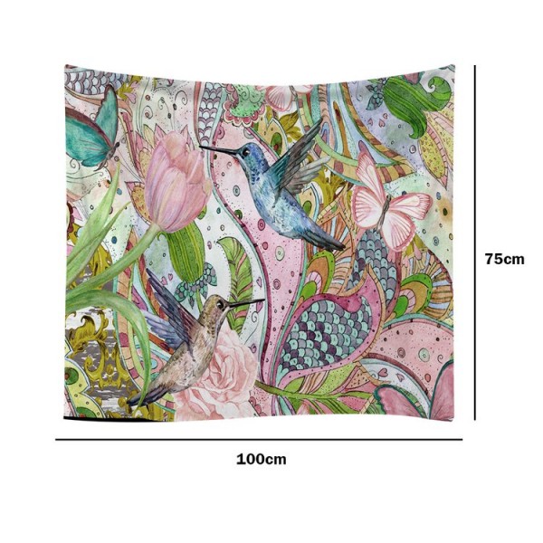 Bird - 100*75cm - Printed Tapestry