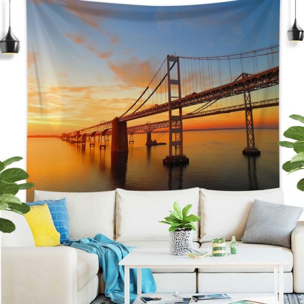 Sea Bridge - 100*75cm - Printed Tapestry