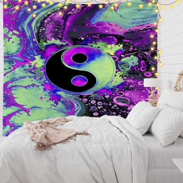 Abstract Tai Chi - 100*75cm - Printed Tapestry