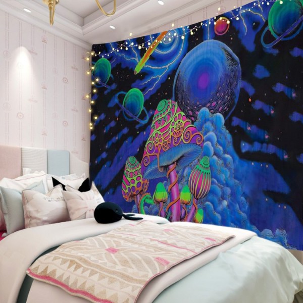 Mushroom - 100*75cm - Printed Tapestry