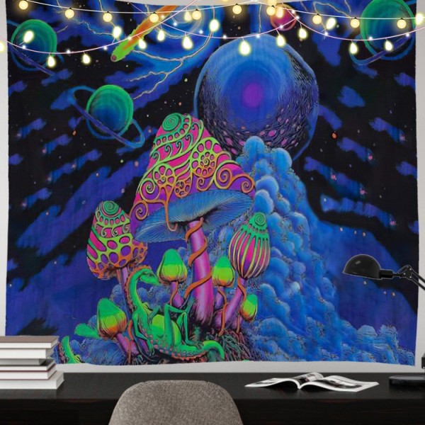 Mushroom - 100*75cm - Printed Tapestry