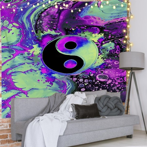 Abstract Tai Chi - 100*75cm - Printed Tapestry
