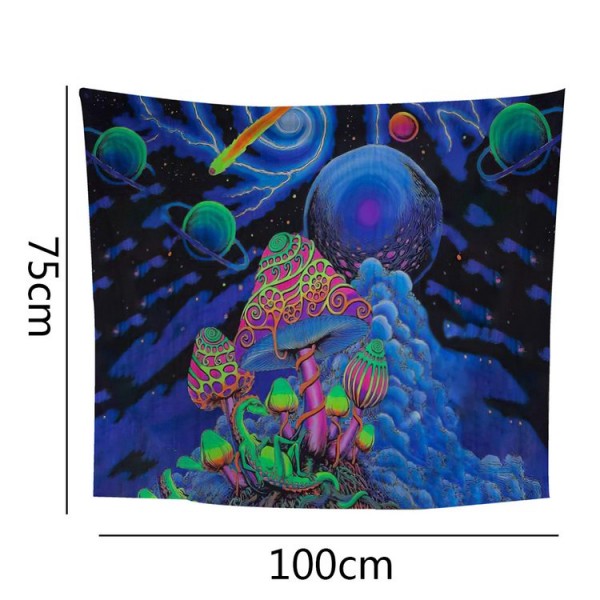 Mushroom - 100*75cm - Printed Tapestry