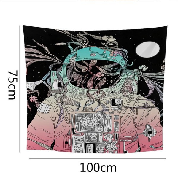 Astronaut - 100*75cm - Printed Tapestry