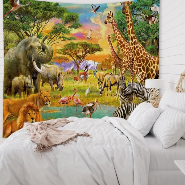 Zoo - 100*75cm - Printed Tapestry