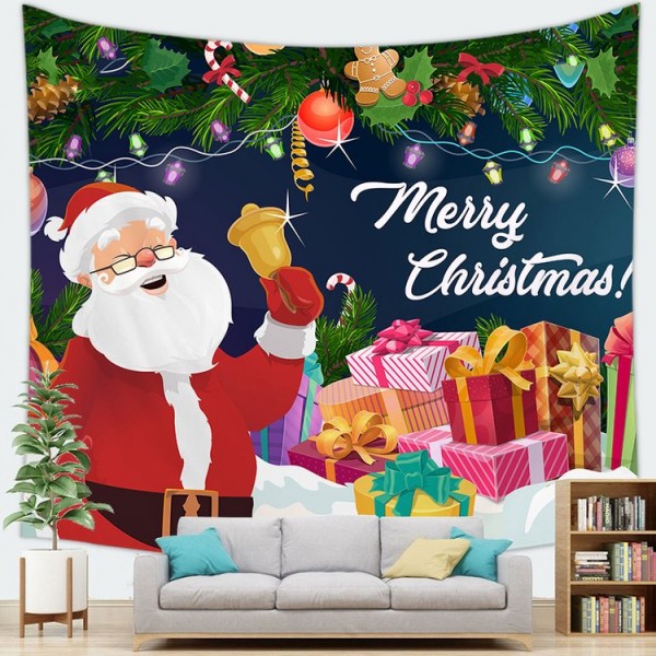 Merry Christmas Holiday - 100*75cm - Printed Tapestry