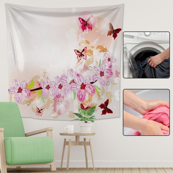 Peach Blossom Branch - 100*75cm - Printed Tapestry