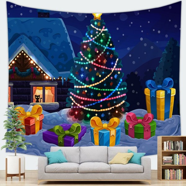 Christmas Treeheets Holiday - 100*75cm - Printed Tapestry