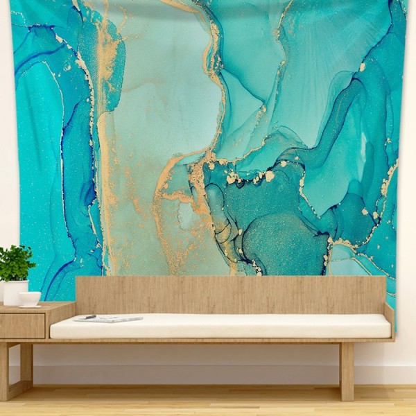 Blue Texture - 100*75cm - Printed Tapestry