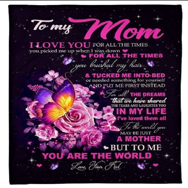 To My Mom - 100*75cm - Printed Tapestry
