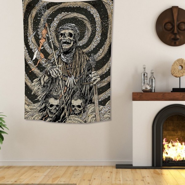 Skull - 75*100cm - Printed Tapestry