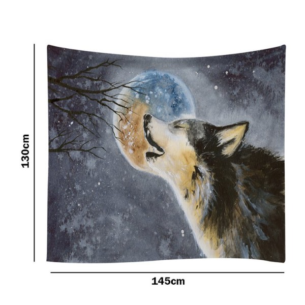 Moon - 145*130cm - Printed Tapestry