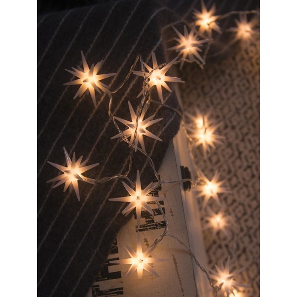 Star Fairy Lights 10/20LED Christmas Wedding Bedroom Holiday Wedding Decor