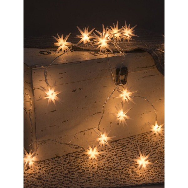 Star Fairy Lights 10/20LED Christmas Wedding Bedroom Holiday Wedding Decor