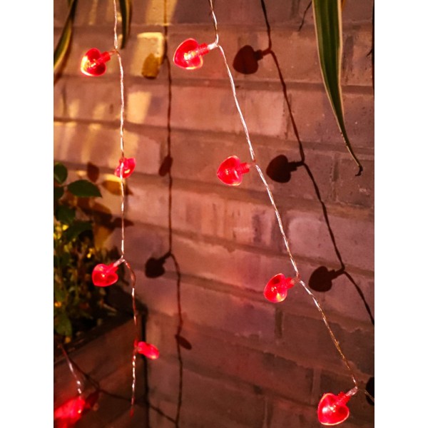 Love Shape String Hanging Lights