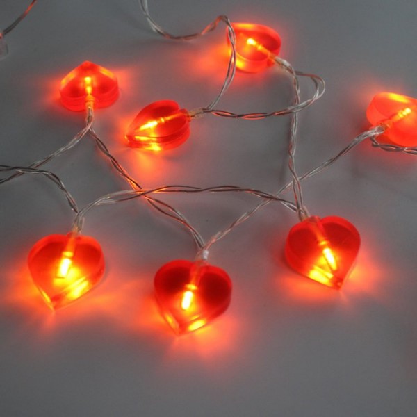 Love Shape String Hanging Lights