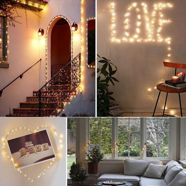 100/200 LED Copper Wire String Light