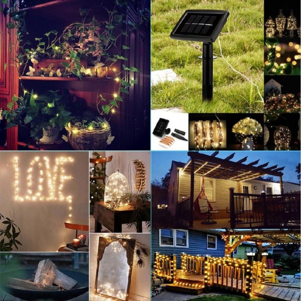 100/200 LED Copper Wire String Light