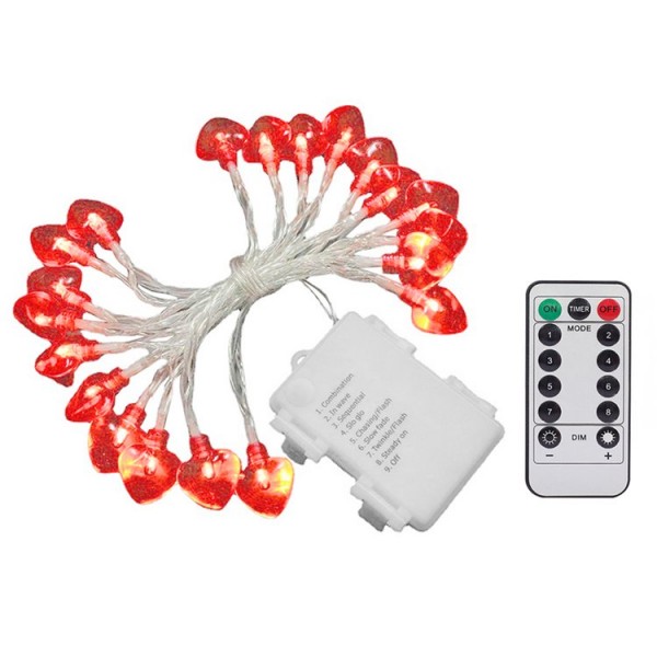 Love Shape String Hanging Lights