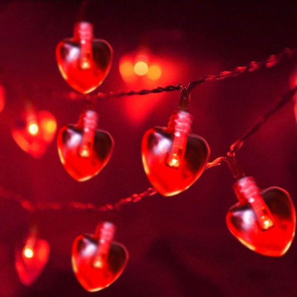 Love Shape String Hanging Lights
