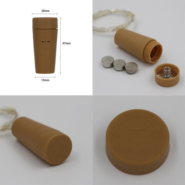 2m 20LED Copper Wire String Light