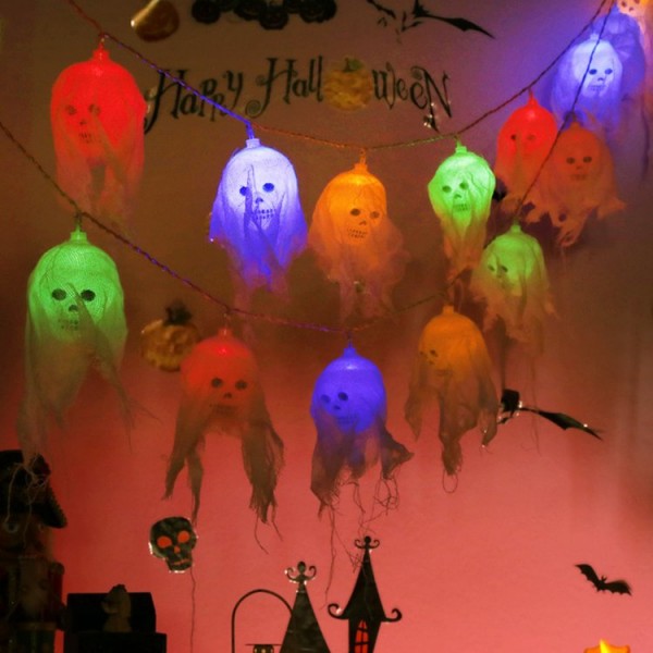 Halloween Ghost Skull String Light