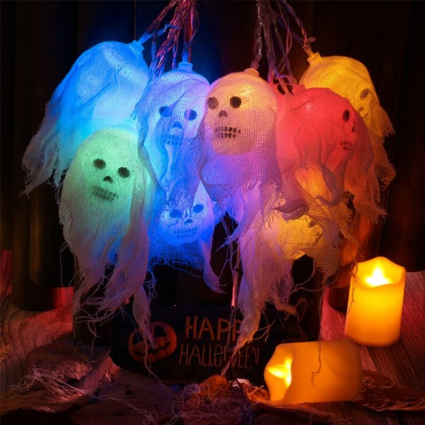 Halloween Ghost Skull String Light