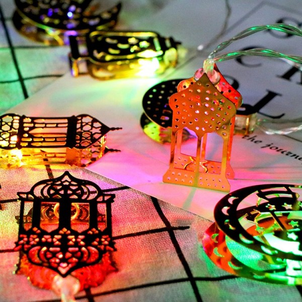 10 LED Moon Star String Light