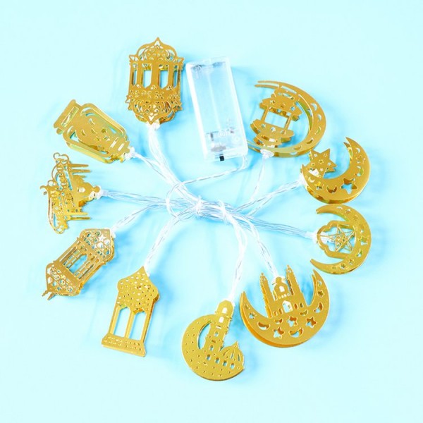 10 LED Moon Star String Light