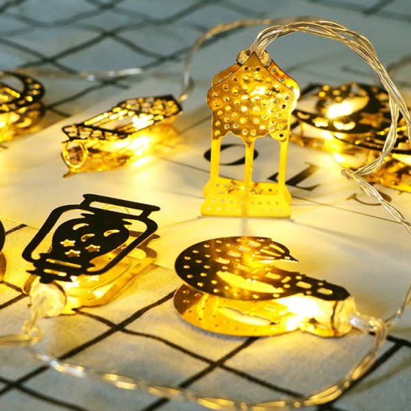 10 LED Moon Star String Light