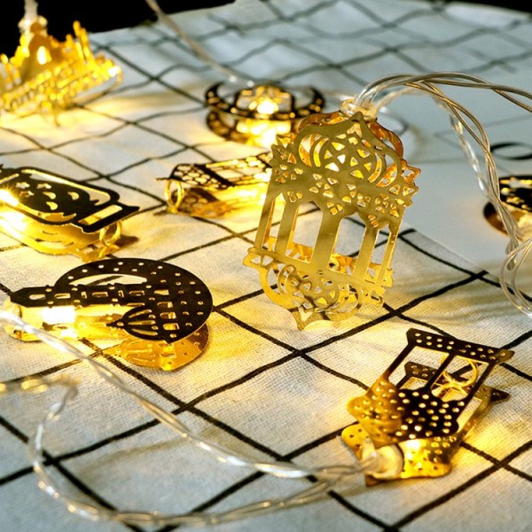 10 LED Moon Star String Light