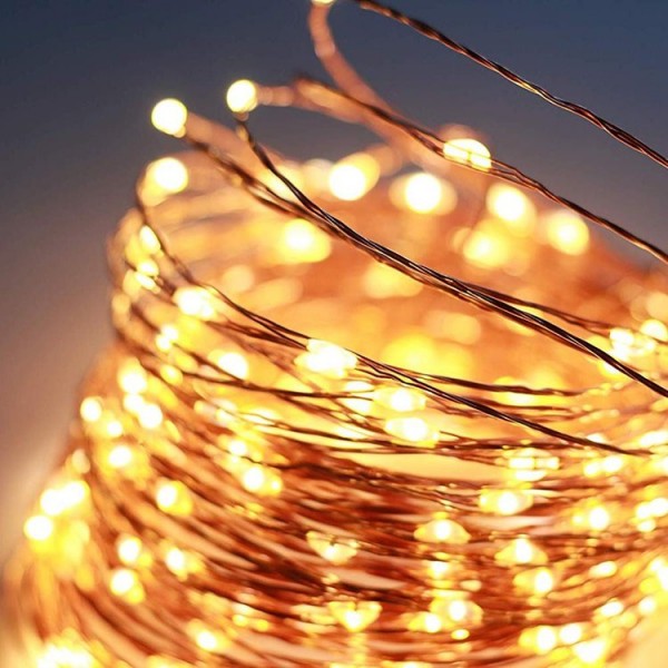 22m 200LED Copper Wire String Light