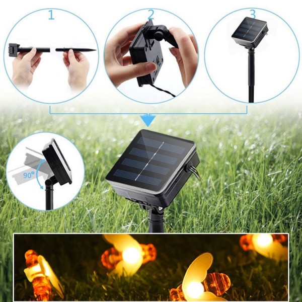 Honeybee String Lights - Warm White