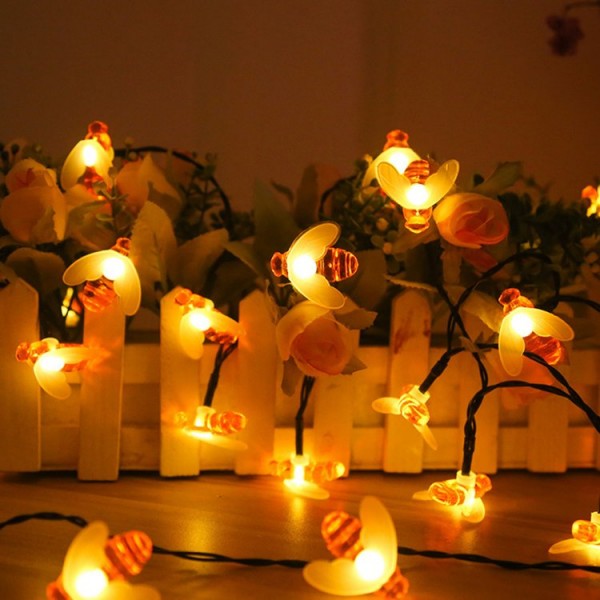 Honeybee String Lights - Warm White